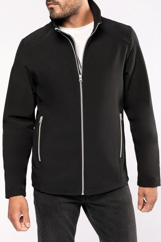 Chaqueta Softshell 2 capas hombre