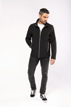Chaqueta Softshell 2 capas hombre