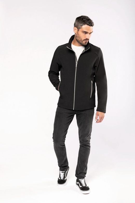 Chaqueta Softshell 2 capas hombre
