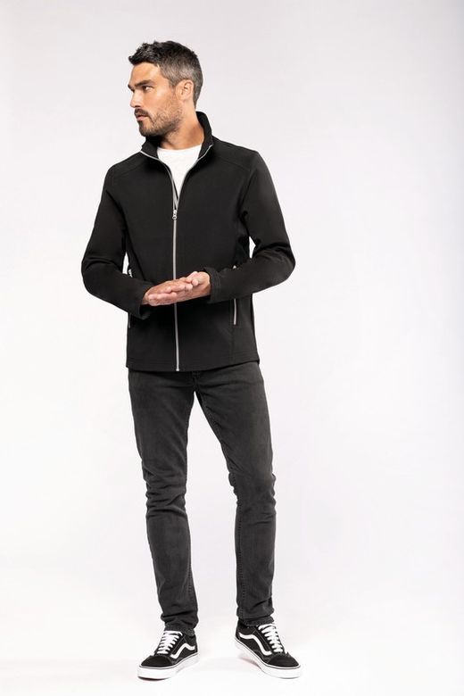 Chaqueta Softshell 2 capas hombre
