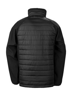 Gepolsterte Softshell-Jacke