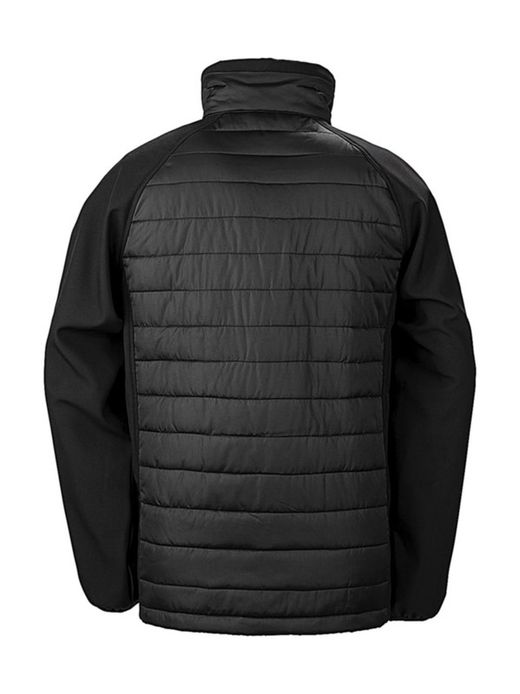 Gepolsterte Softshell-Jacke