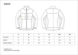 Kombinierte Softshelljacke mit zwei Seitentaschen und 2 Brusttaschen Beige Orange AV Brown