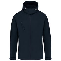 SOFTSHELL-JACKE MIT ABNEHMBAREN HOOD MEN