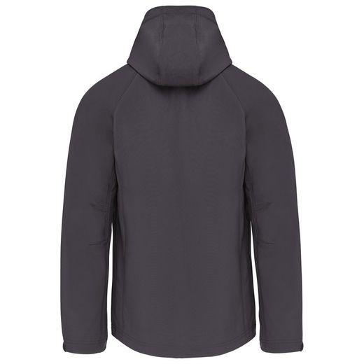 SOFTSHELL-JACKE MIT ABNEHMBAREN HOOD MEN