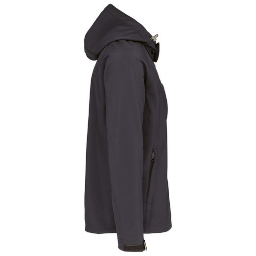 SOFTSHELL-JACKE MIT ABNEHMBAREN HOOD MEN