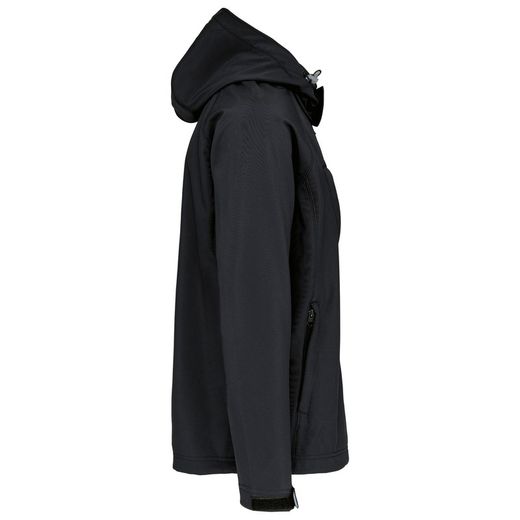 SOFTSHELL-JACKE MIT ABNEHMBAREN HOOD MEN