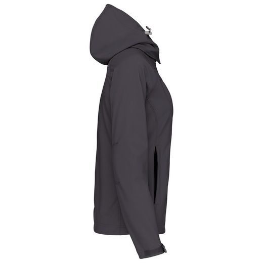 SOFTSHELL WOMEN'S ENTFERNBARE HOOD JACKE