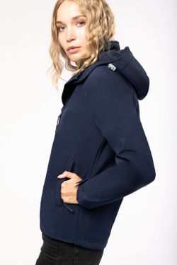 SOFTSHELL WOMEN'S ENTFERNBARE HOOD JACKE