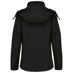 SOFTSHELL WOMEN'S ENTFERNBARE HOOD JACKE
