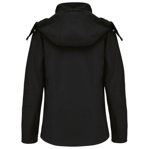 SOFTSHELL WOMEN'S ENTFERNBARE HOOD JACKE