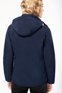 SOFTSHELL WOMEN'S ENTFERNBARE HOOD JACKE