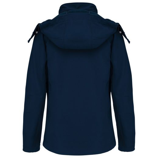 SOFTSHELL WOMEN'S ENTFERNBARE HOOD JACKE