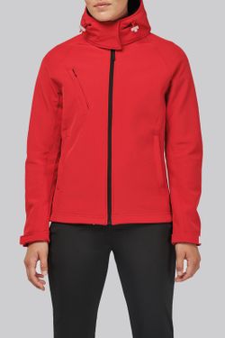 SOFTSHELL WOMEN'S ENTFERNBARE HOOD JACKE