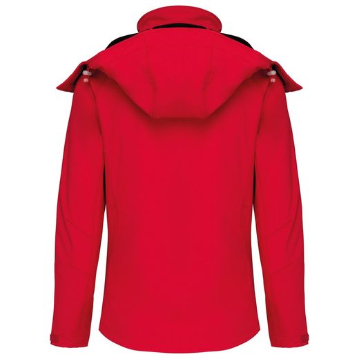SOFTSHELL WOMEN'S ENTFERNBARE HOOD JACKE
