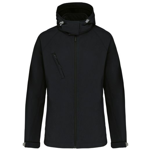 SOFTSHELL WOMEN'S ENTFERNBARE HOOD JACKE