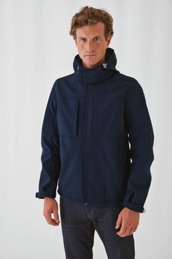 Chaqueta Softshell con capucha hombre