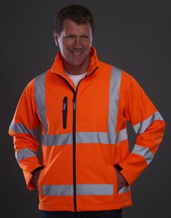 Fluo Softshell Jacke