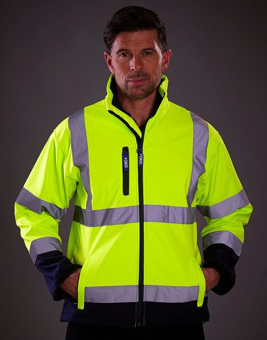 Fluo Softshell Jacke