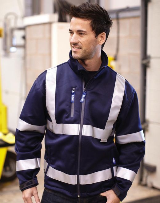 Fluo Softshell Jacke