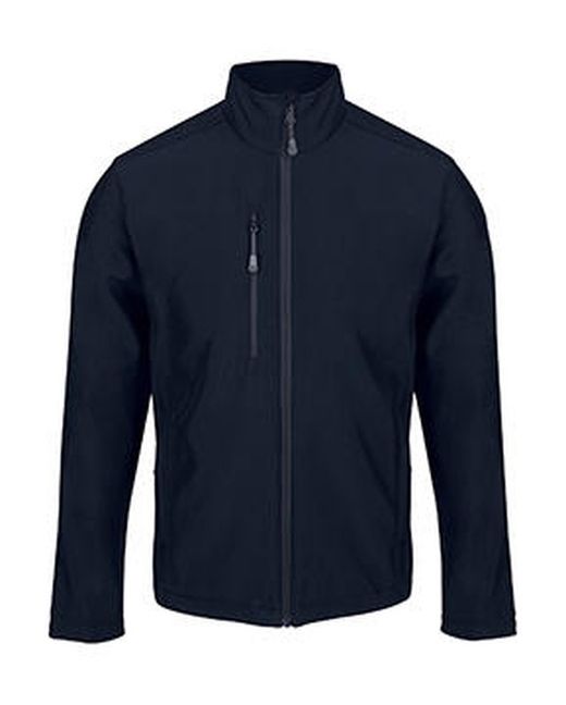 Ehrlich gemachte recycelte Softshell-Jacke