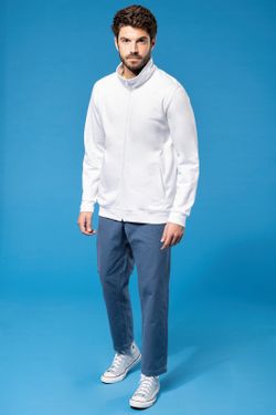 Felpa con cappuccio e zip