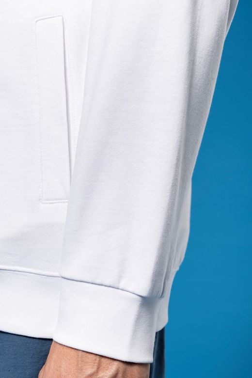 Felpa con cappuccio e zip