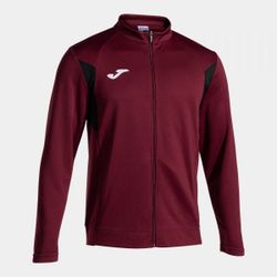 Winner Iii Full Zip Sweatshirt Burgundy Black