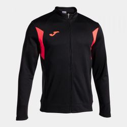 Winner Iii Full Zip Sweatshirt Black Fluor Coral
