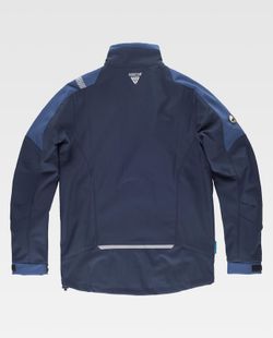 Chaqueta Workshell combinada Color Marino+Azafata