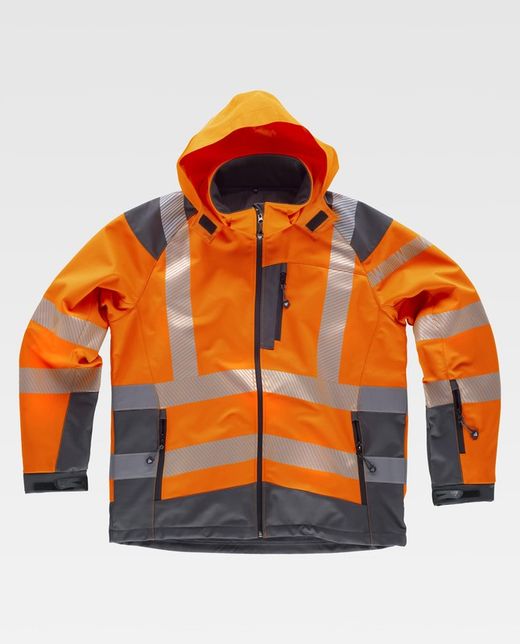 Chaqueta Workshell con capucha