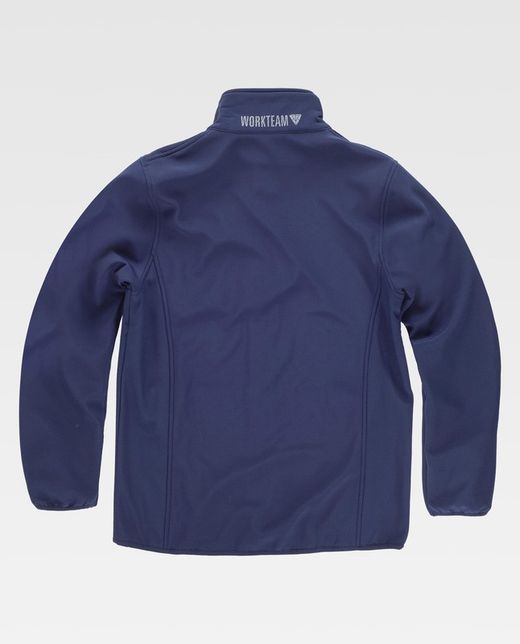 Chaqueta Workshell "doble capa" Marino