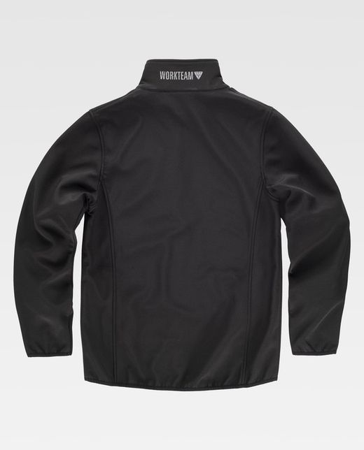 Chaqueta Workshell "doble capa" Negro