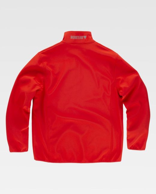 Chaqueta Workshell "doble capa" Rojo