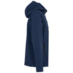 Giacca unisex Softshell a 3 strati con cappuccio e maniche staccabili