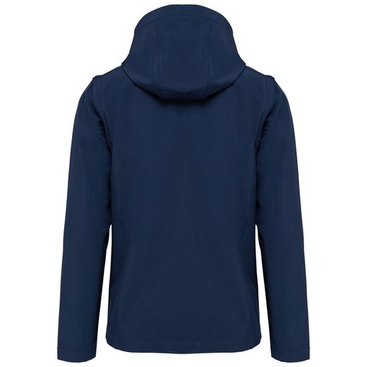 Giacca unisex Softshell a 3 strati con cappuccio e maniche staccabili