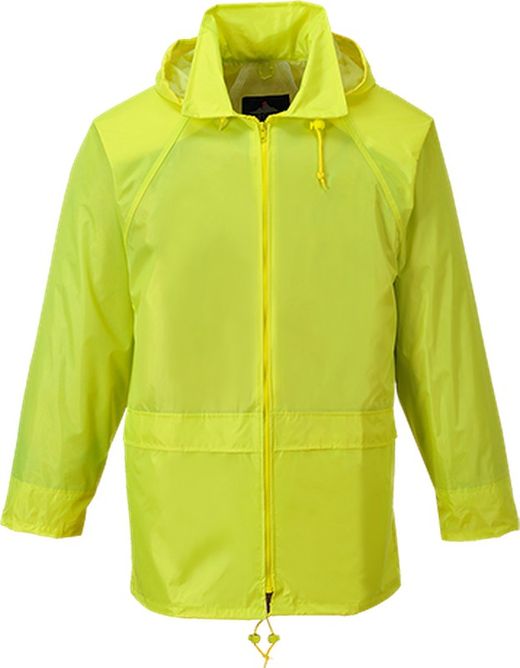 Klassische Regenjacke