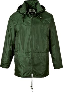 Klassische Regenjacke