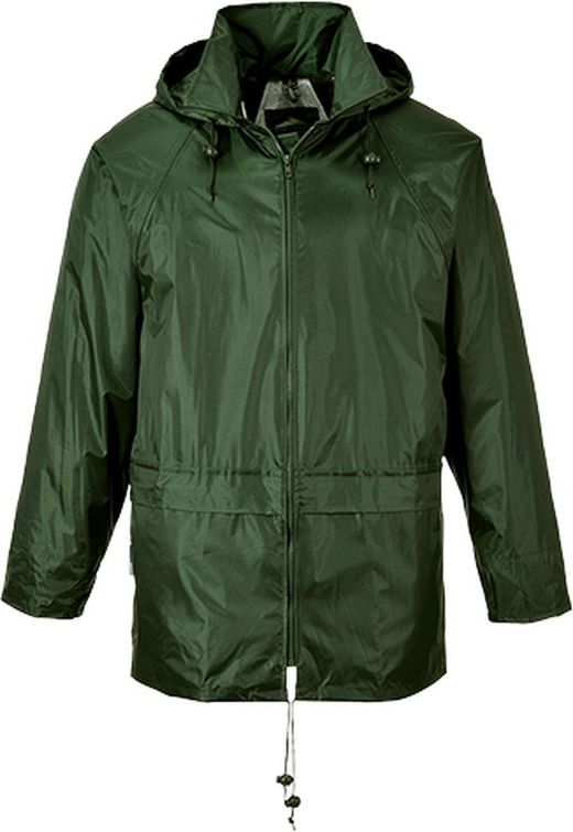 Klassische Regenjacke
