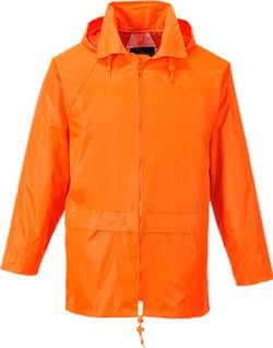 Klassische Regenjacke