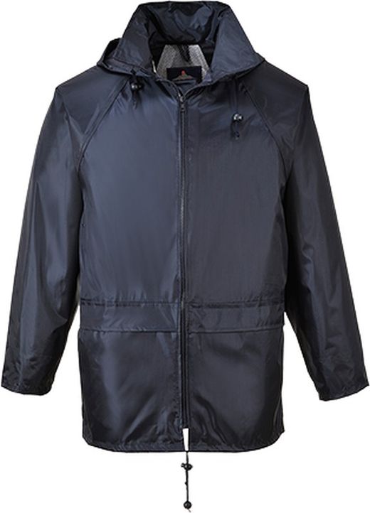 Klassische Regenjacke