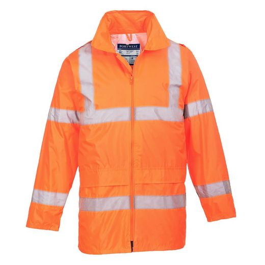 Warnschutz-Regenjacke