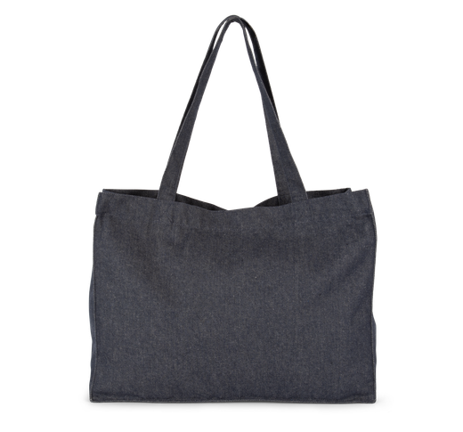 Bolsa shopper denim grande