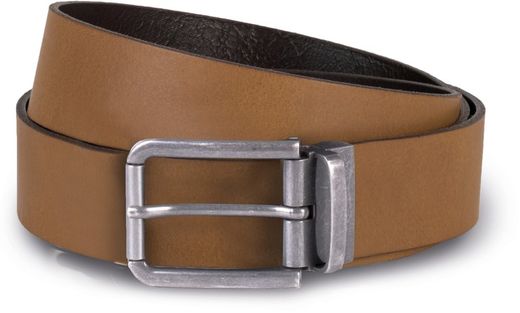 Ceinture en cuir décontractée - 35 mm