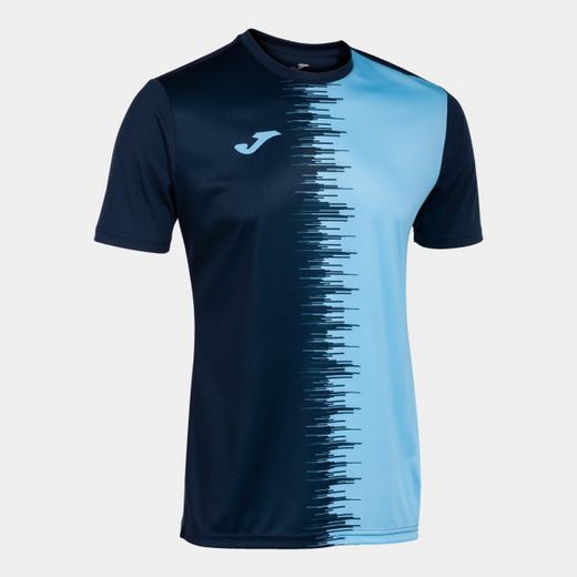 T-Shirt Manche Courte City Ii Marine Bleu Ciel