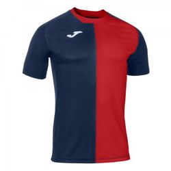 City T-Shirt Dark Navy-Red S/S