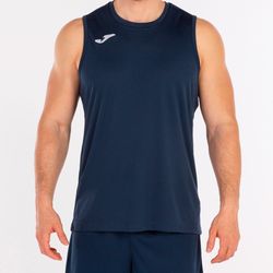 Combi Basket T-Shirt Dark Navy Sleeveless