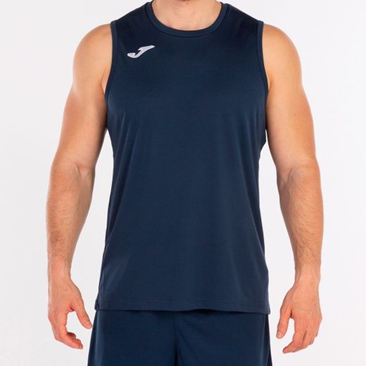 Combi Basket T-Shirt Dark Navy Sleeveless