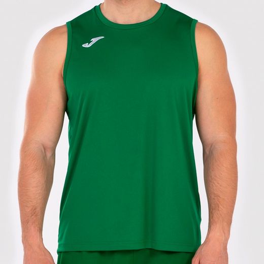 Combi Basket T-Shirt Green Sleeveless