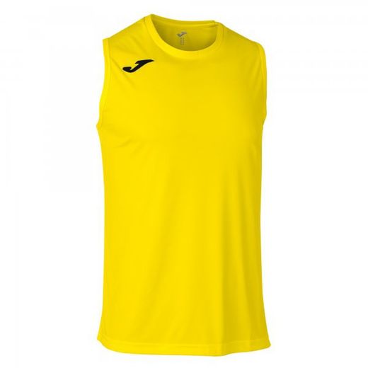 T-shirt Combi Basket gialla senza maniche